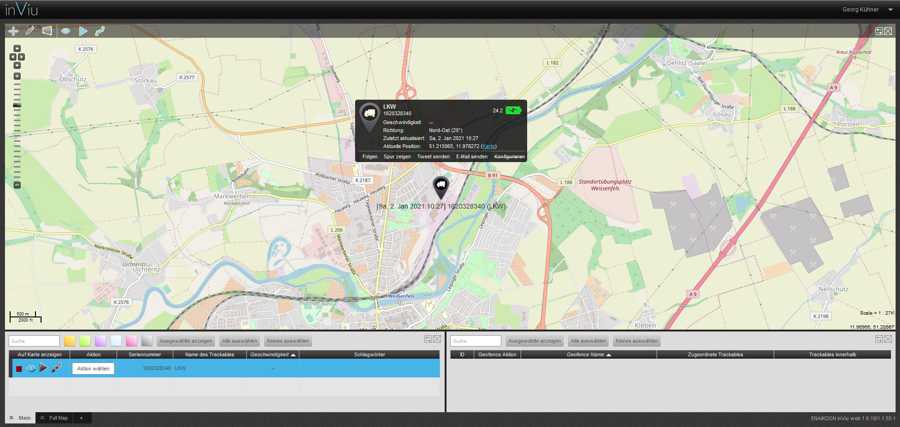 GPS Fahrzeugortung für KFZ Mitarbeiter und Personal
