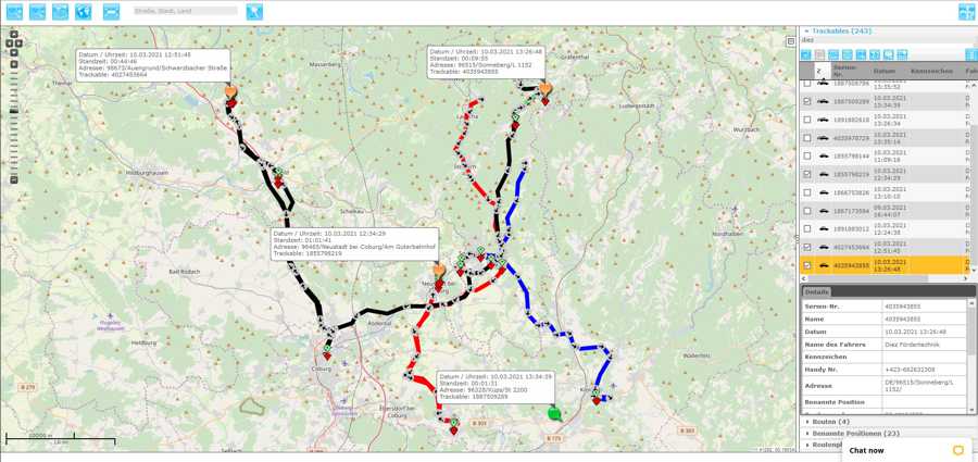 GPS Trackinglösung für Mitarbeiter Personal und Fahrzeuge